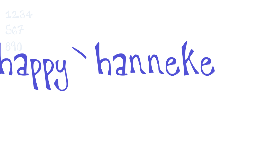 happy`hanneke-font-download